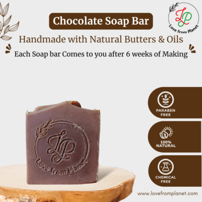 chocolate soap bar-lovefromplanet.com