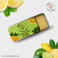 Lemon mint lip scrub_www.lovefromplanet.com