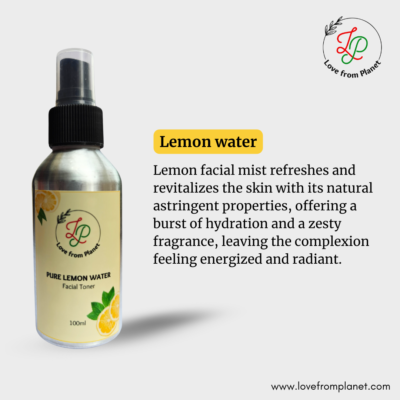 Lemon Facial toner-lovefromplanet.com