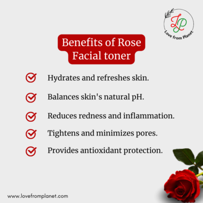 Rose facial toner-lovefromplanet.com